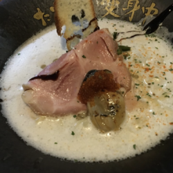 牡蠣ラーメン