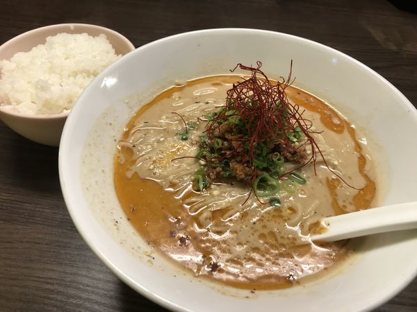 「まろ〜んな担々麺」@花笑み中華そば かれんの写真