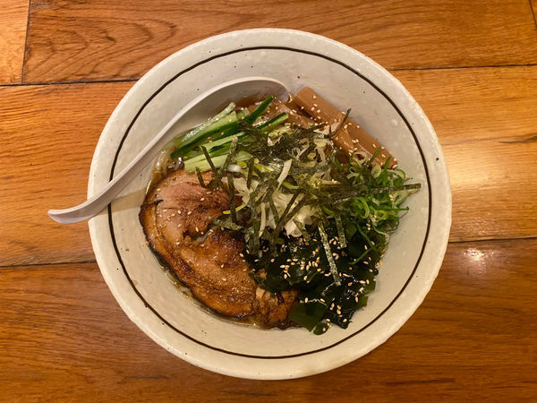 「冷やしゆずラーメン　¥920」@中華そば しんの助の写真