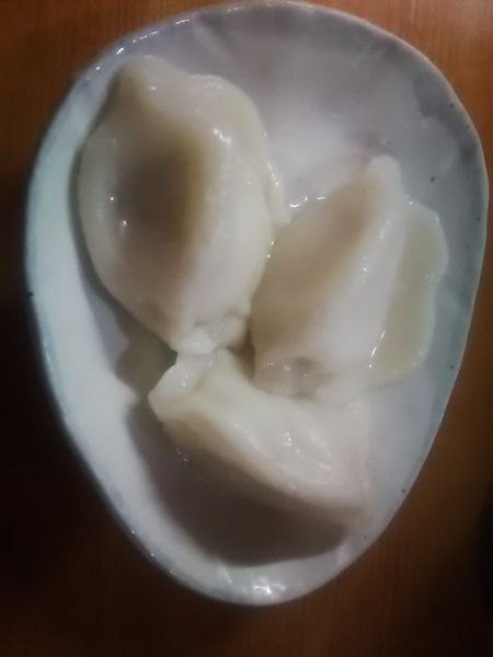 「水餃子(三個)(200円)」@無化調らぁめん 山吟の写真