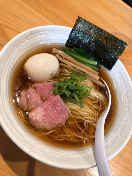 「らぁ麺　味玉」@麺屋 さくら井の写真