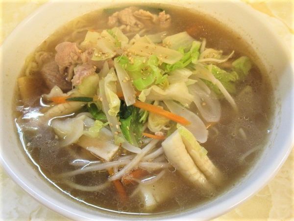 「タンメン（680円）」@山翠の写真