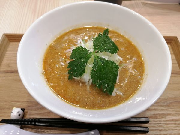 「煎りたて胡麻と挽きたて山椒の担々麺」@らぁ麺 彩どりの写真