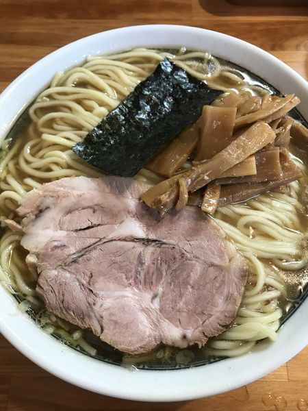 「新塩ラーメン、中、辛味」@自家製中華そば としおかの写真