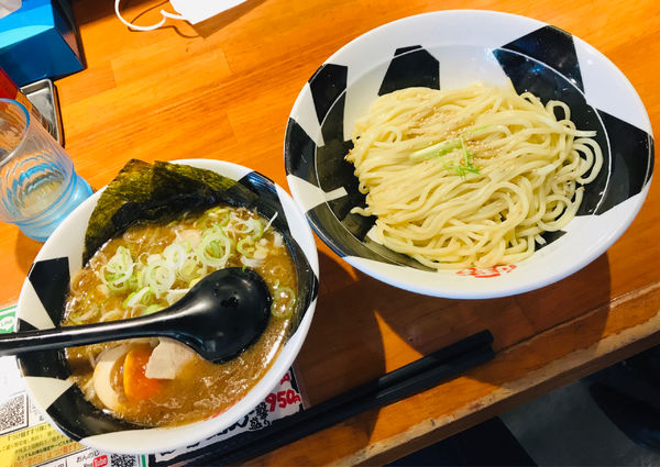 「節つけ麺」@つけ麺 おんのじ 榴岡店の写真