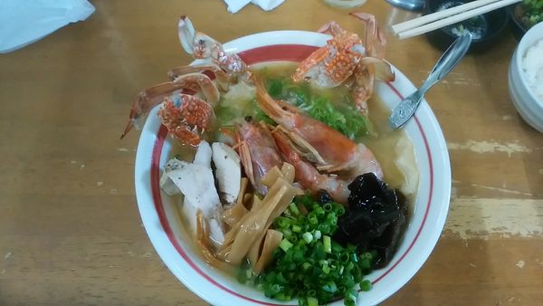 「海老雲呑麺 Ｓ」@MENYA 食い味の道有楽の写真