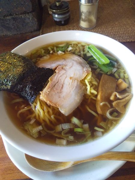 「中華そば740円」@らーめん ひよりの写真