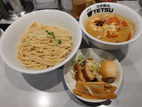 「特製担々つけめん」@つけめん102 大宮店の写真