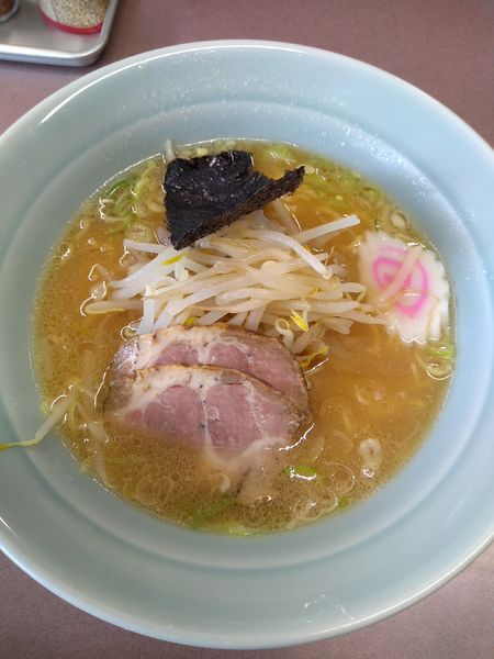 「Aランチラーメン100gチャーハン100g餃子3ケ 750円」@煖煖亭の写真