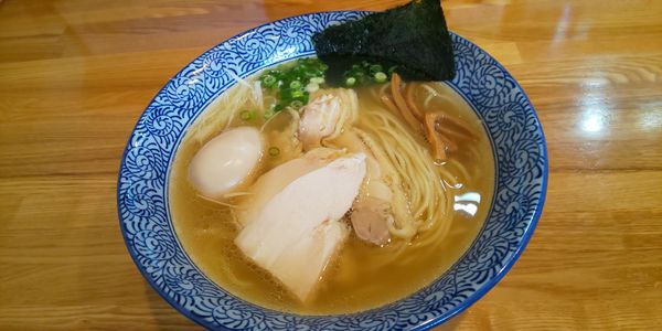 「味玉中華そば(塩)」@中華そば 瓢の写真