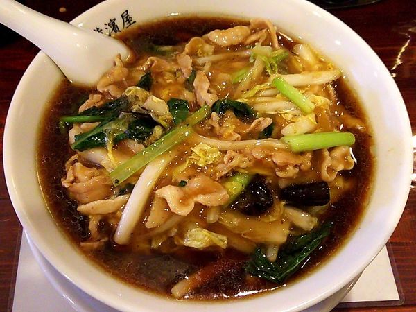 「肉そば大盛」@横濱屋の写真