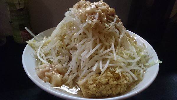 「しお・大・ショウガ(ヤサイアブラ)¥1050」@豚星。の写真