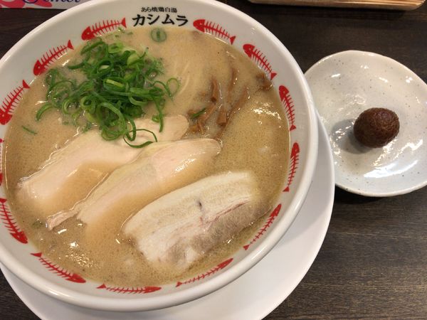 「濃厚あら焼鶏白湯そば」@あら焼鶏白湯 カシムラの写真