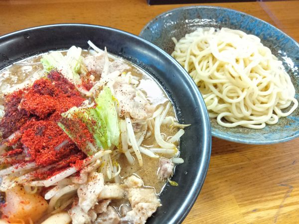 「【限定】つけ麺勘助 ￥970」@麺屋信玄の写真