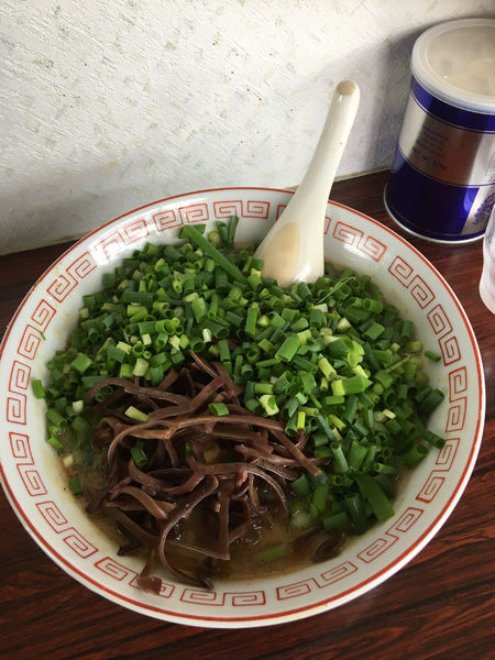 「とんこつラーメン（大盛） 800円」@熊本ラーメン みち丸の写真