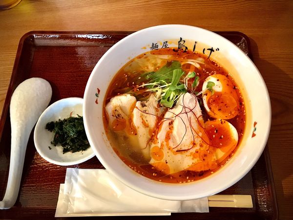 「鳥そば 紅 極上」@麺屋鳥しげ 八田本店の写真
