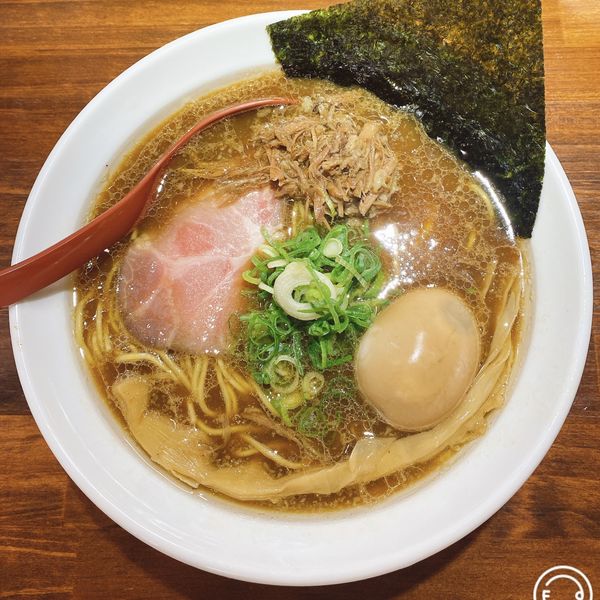 「くん玉牛骨しょうゆ」@麺場らせん -RASEN-の写真