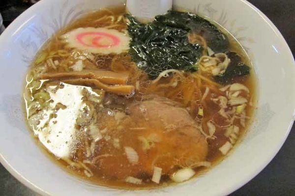 「ラーメン　500円」@大釜 本店の写真
