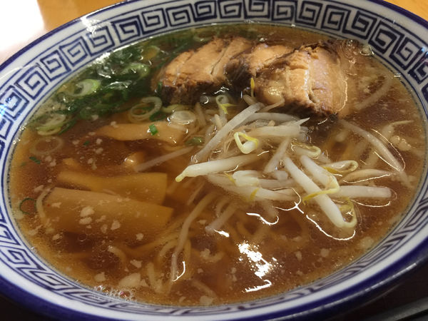 「醤油ラーメン」@シルクウェイにちはら らーめん屋の写真