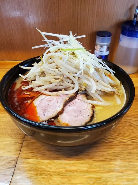 「辛味噌らーめん　もやし大盛」@味噌っ子 ふっくの写真