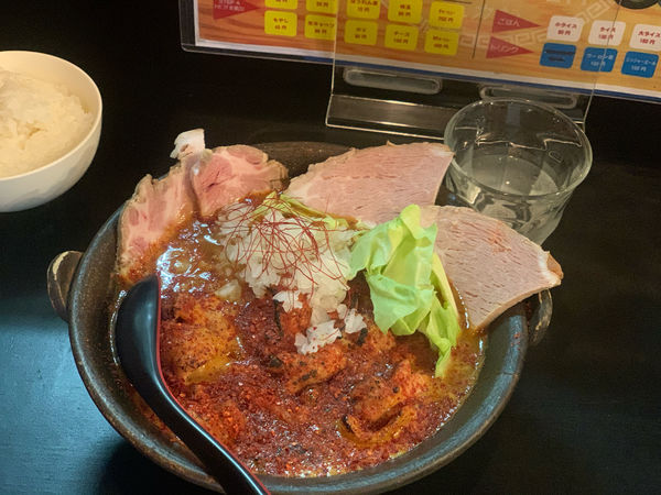 「味噌ラーメン＋大盛＋中辛＋チャーシュー」@房総式ラーメン JINRIKISENの写真