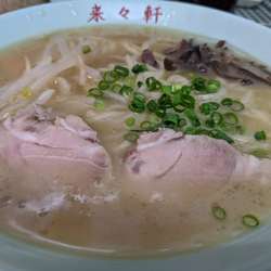 ラーメン（Aセット：小ラーメン＋小焼飯）