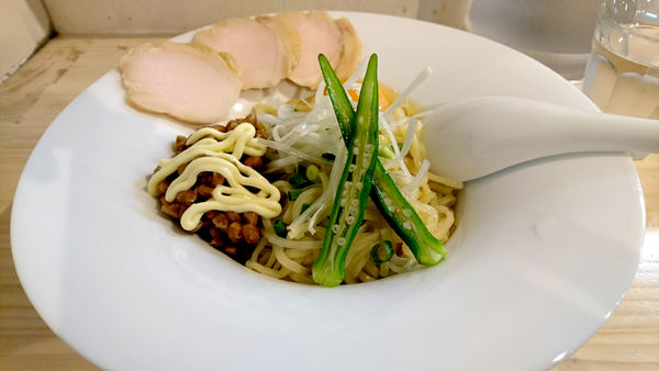 「【昼】限定：納豆の冷やしまぜそば」@濃厚鶏出汁拉麺 吉法師 KIPPOSHIの写真