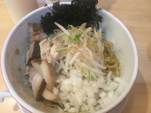 「煮干し油そば(¥800)」@中華そば ムタヒロ 錦糸町店の写真