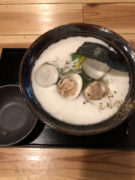 「元祖はまぐり泡ラーメン890円」@大漁まことの写真