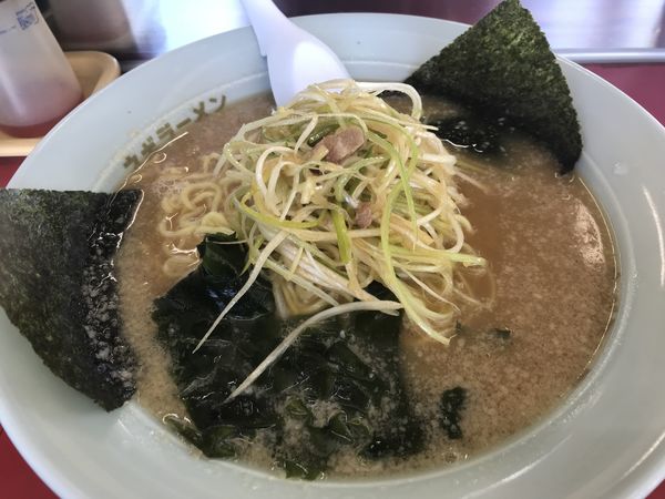 「ネギラーメン 中」@ラーメンショップ 前ヶ崎店の写真