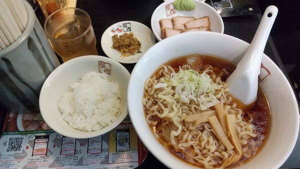 「和風冷やしラーメン780円」@会津・喜多方ラーメン 坂内 恵比寿店の写真