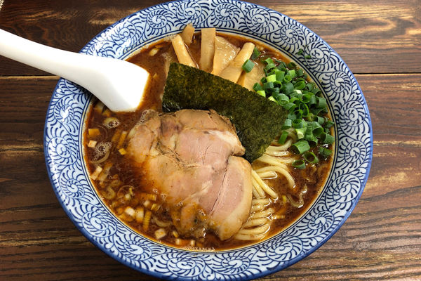 「赤濃厚大門ラーメン780円」@ちょっと美味しい中華食堂 大門の写真