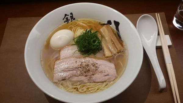 「特製中華そば」@中華そば 銀座 八五の写真