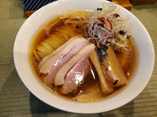 「鴨らぁめん」@らーめん 鴨to葱の写真