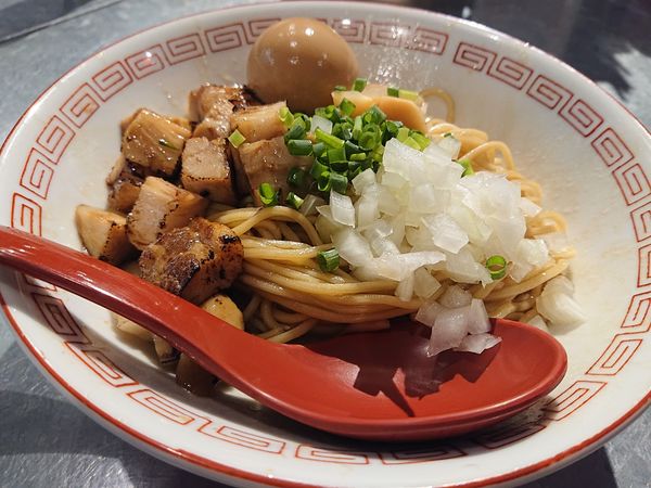 「味玉油そば(大盛・195g)930円」@らーめんキッチン かえでの写真