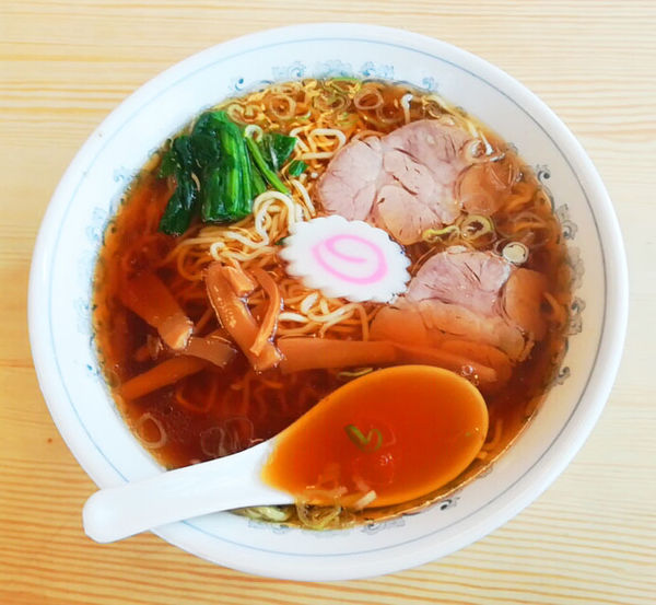 「中華そば大盛り（650円）」@寿々喜の写真