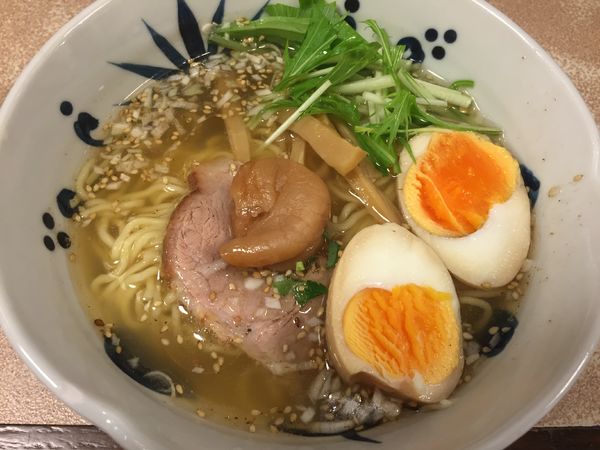 「梅しおらーめん（850円）」@与ろゐ屋の写真