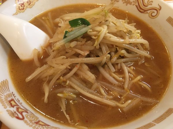 「ミソラーメン(650円)」@たつみやの写真