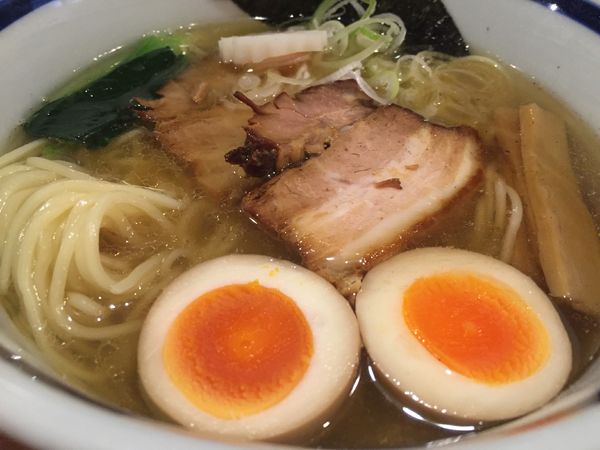 「味玉中華そば　塩（780円）」@中華そば 志の田の写真