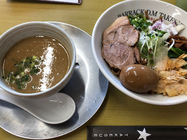 「味玉濃厚UWOつけ」@BARRACK D.M竹末の写真