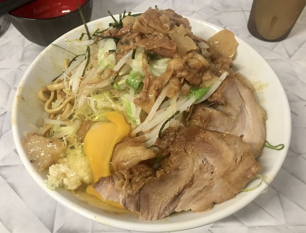 「汁なしカレー小」@麺屋 歩夢 金沢八景店の写真