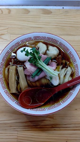 「（松）特級中華そば　醤油　950円」@自家製麺 くろ松の写真