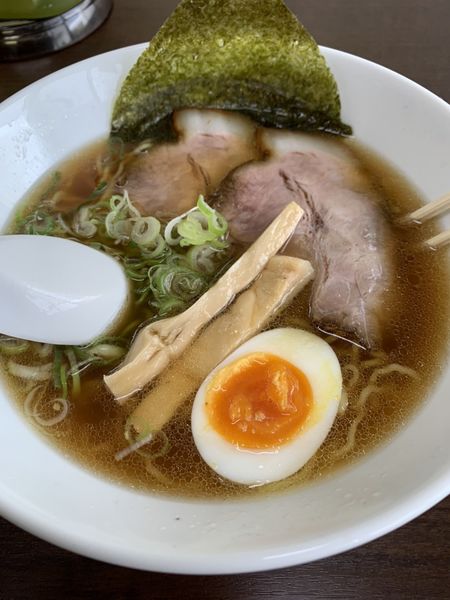 「夜鳴き中華そば」@塩ラーメン専門店 KAZUの写真