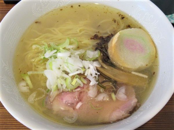 「塩ラーメン（650円）」@六花 -Rokka-の写真