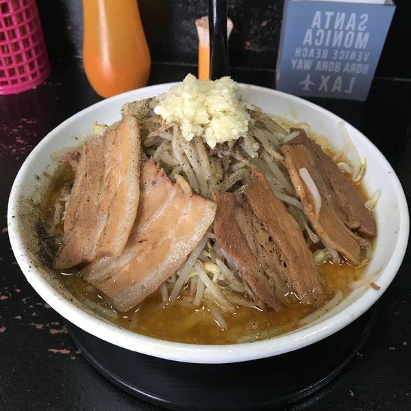 「カレーラーメン（￥780）」@自家製太麺 ドカ盛 マッチョ 三ノ宮店の写真