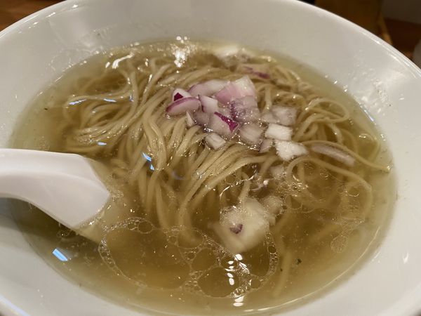 「ｻﾝｷｭｰｷｬﾝﾍﾟｰﾝ塩 390円」@らーめん蟻塚の写真