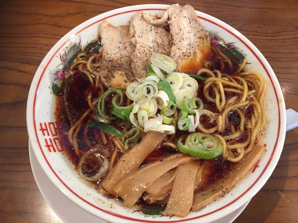 「中華そば¥750」@黒い中華そば 伊とうの写真