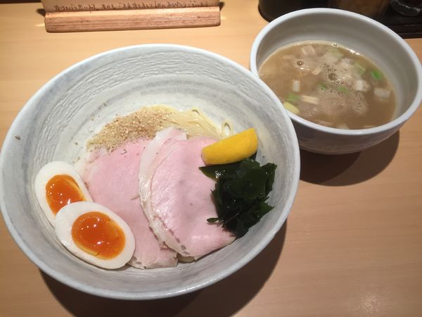 「特製塩つけ麺」@つけ麺 道の写真