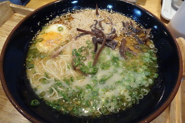 「博多らーめん」@博多ラーメン かっぱ亭の写真