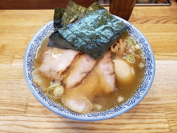 「特製中華そば」@中華そば専門 とんちぼの写真